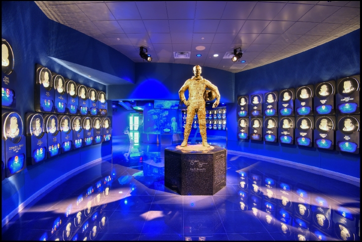 The Astronaut Hall of Fame at the Kennedy Space Center Visitor Complex