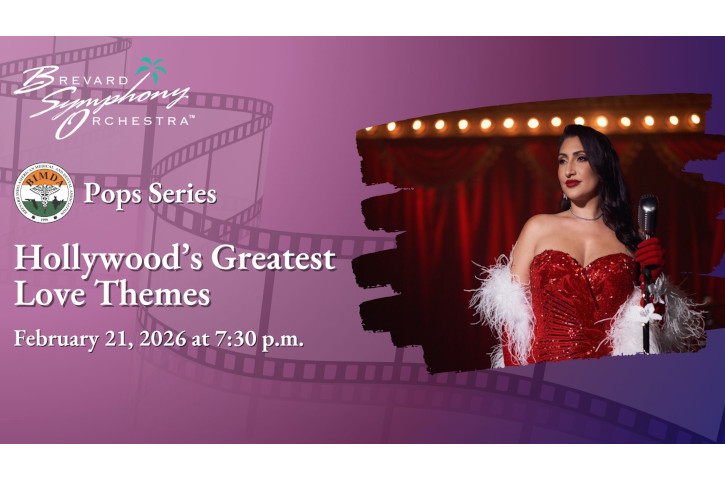 BSO Hollywood's Greatest Love Themes Flyer