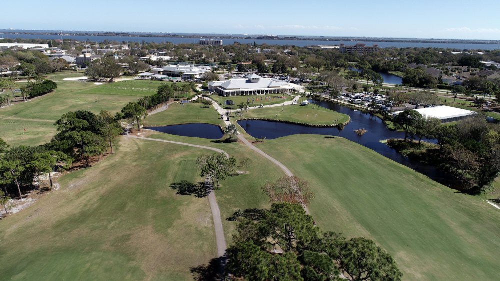 Golf Course on the Space Coast