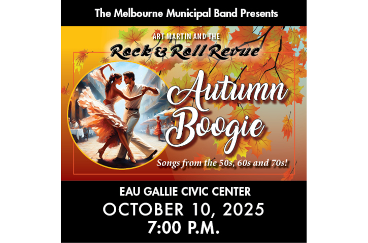 Rock & Roll Revue Autumn Boogie Flyer