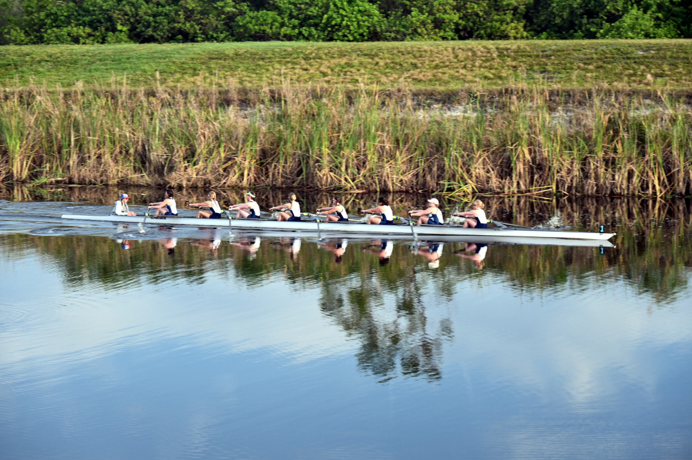Rowing on the Indian River