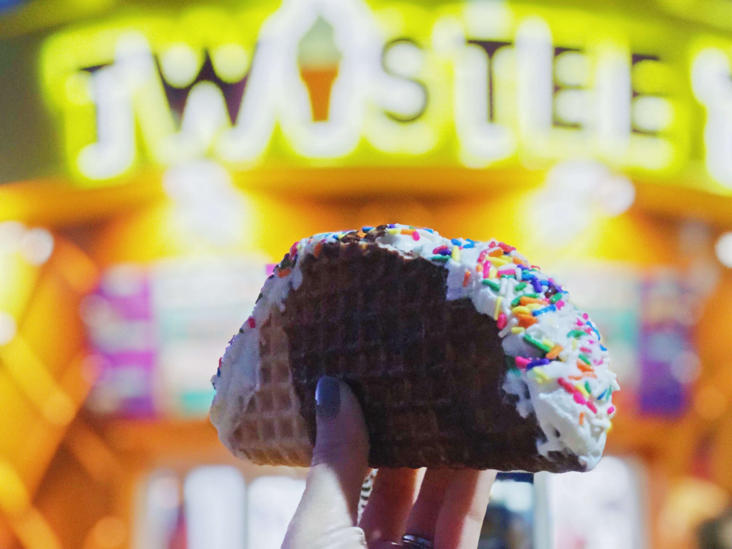 Ice Cream Taco from Twistee Treat