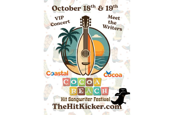 Cocoa Beach HIT Songwriter Festival Flyer