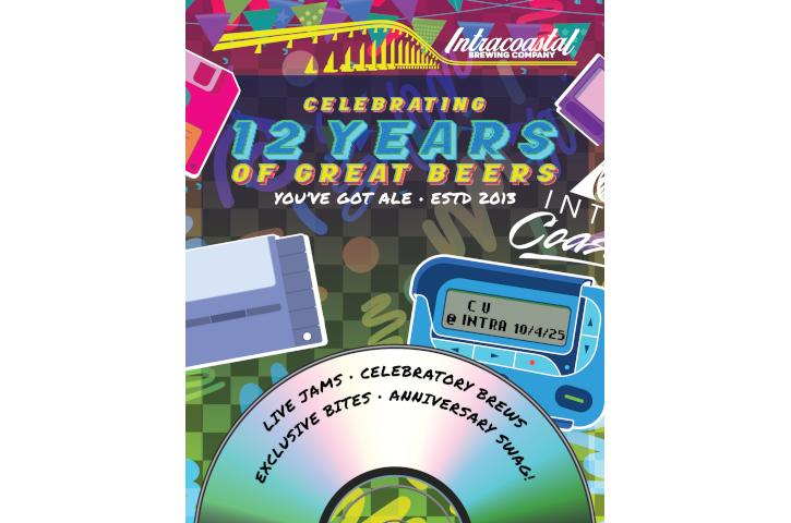 Intracoastal Brewing Company - 12th Anniversary Party! Flyer