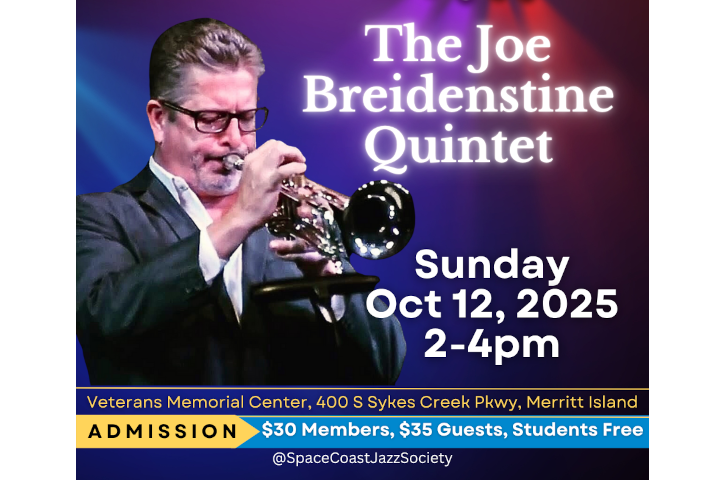 Jazz Concert by the Joe Breidenstine Quintet Banner