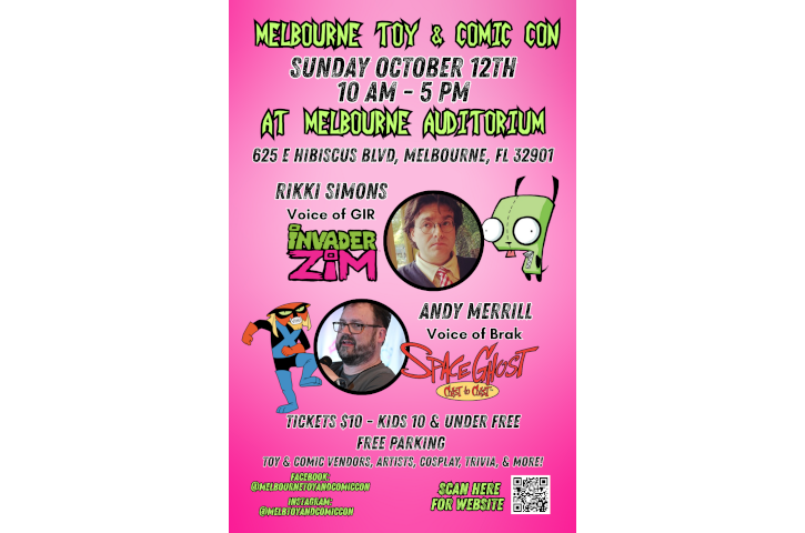 Melbourne Toy and Comic Con Flyer 1