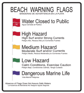 Beach Warning Flags