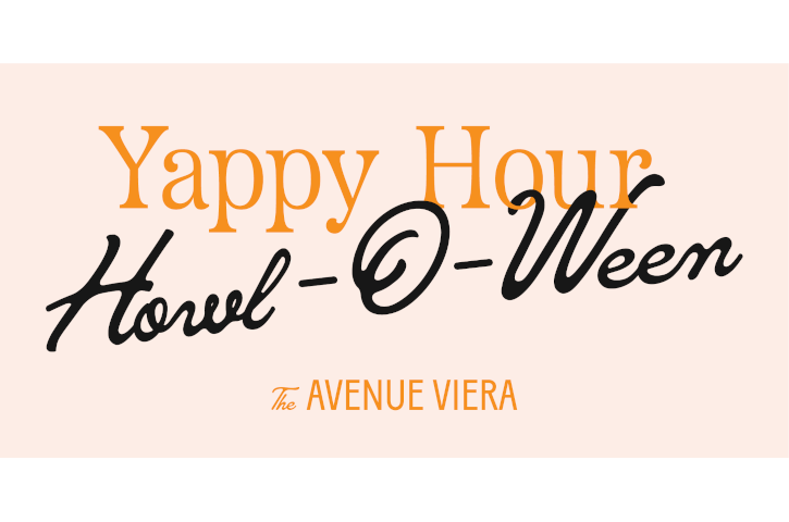 The Avenue Viera's Yappy Hour Banner